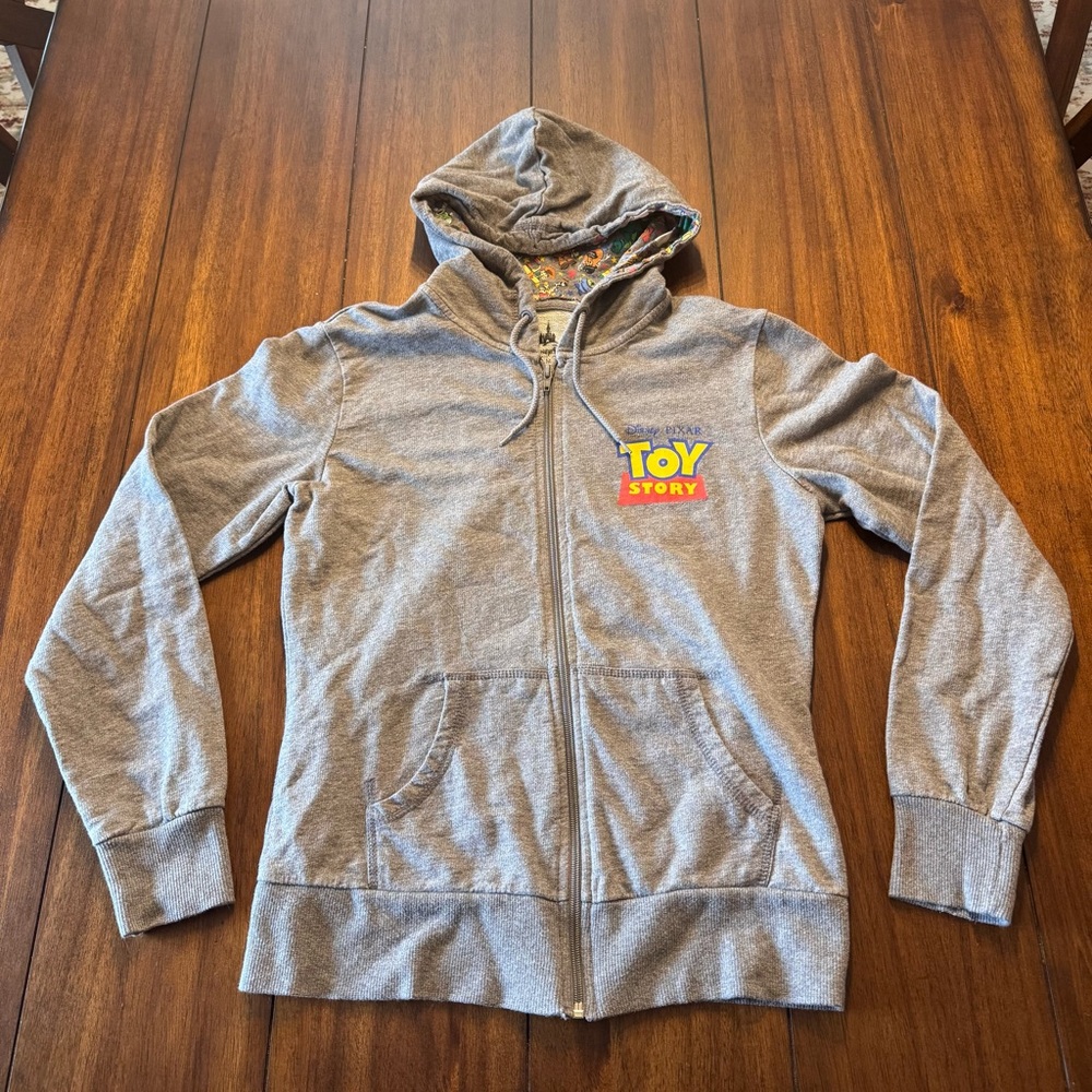 Walt Disney World Disney Parks Toy Story Land Zip Hoodie Sweatshirt Size Med‎
